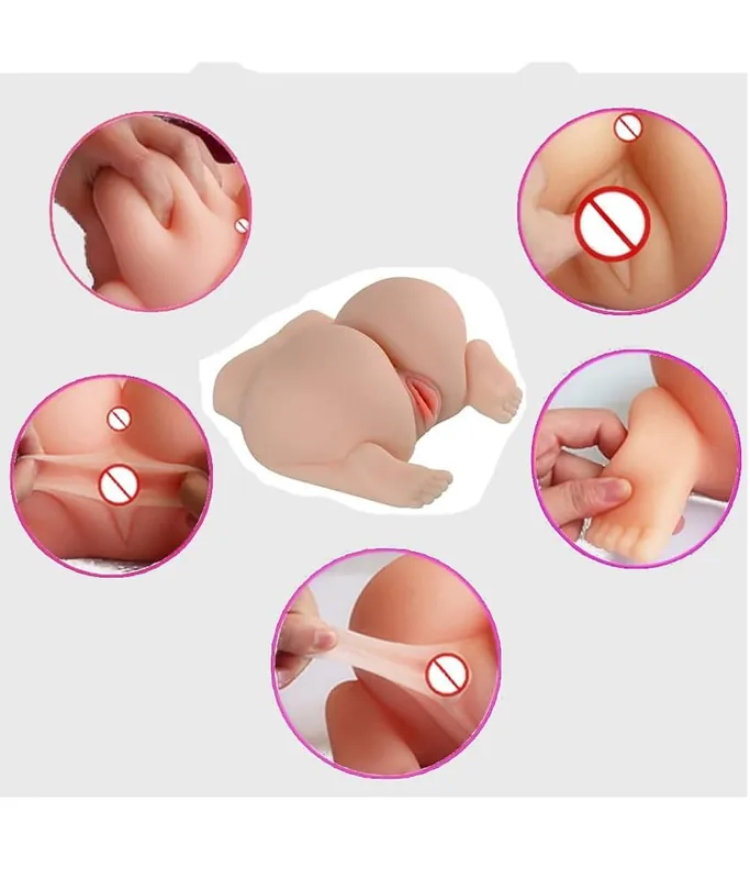 A10 Real Feel Silicone Vagina Masturbator for Men thumbnail 4